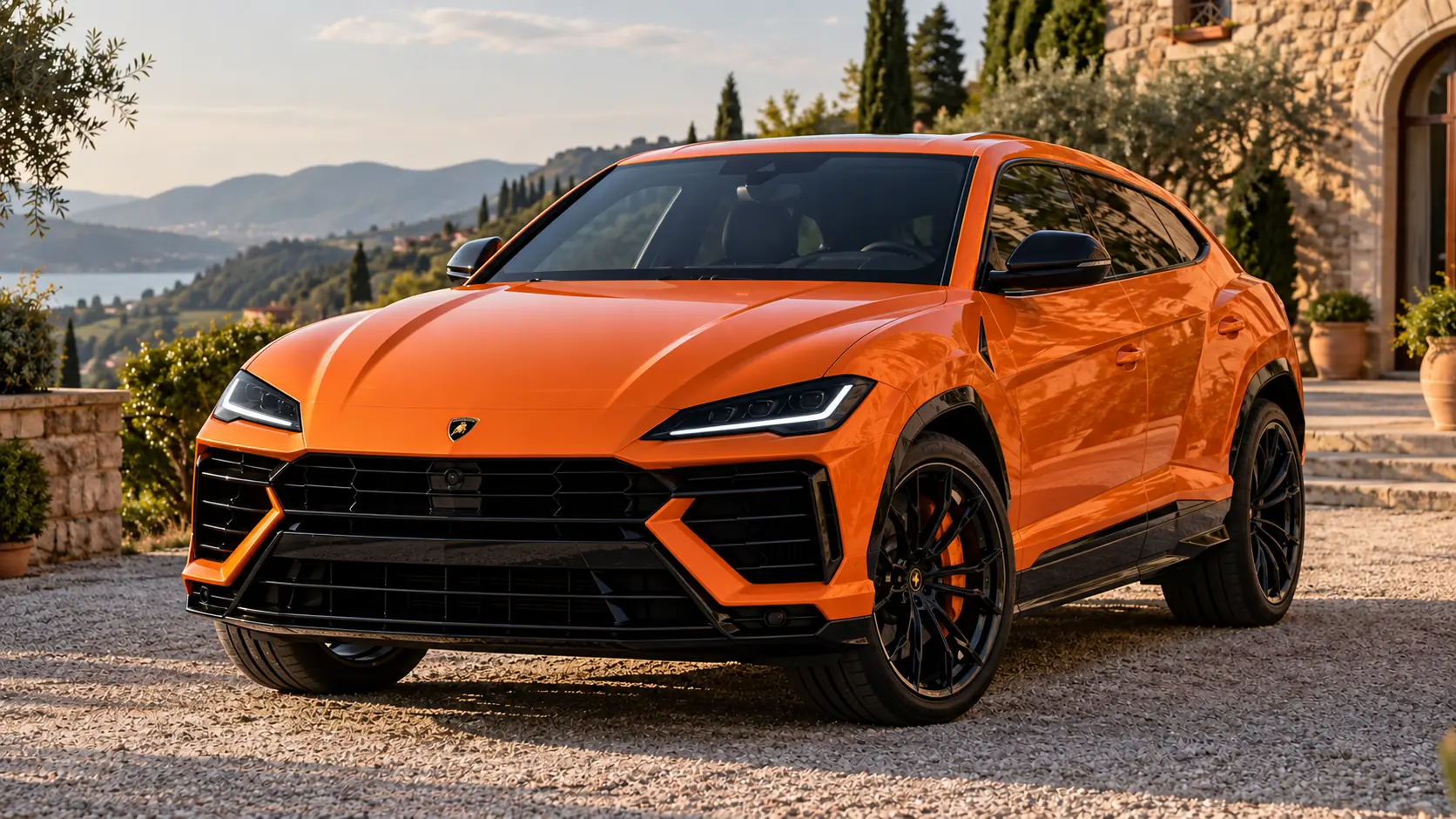 使用文章简介中的插图，AI 生成了 Lamborghini Urus SE 的缩略图。
