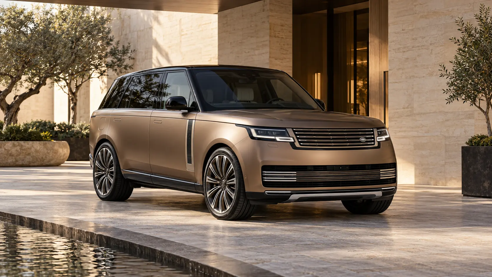 使用文章简介中的插图，AI 生成了 Range Rover SV 的缩略图。