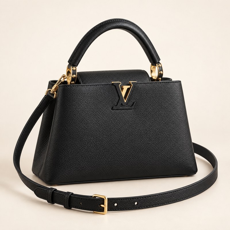 Louis Vuitton — Capucines BB — KI-generierte Illustration