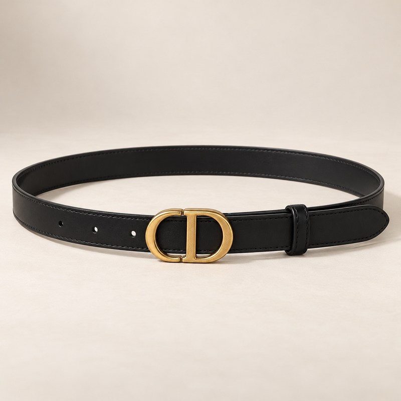 Dior — Saddle Belt — AI-generated illustration