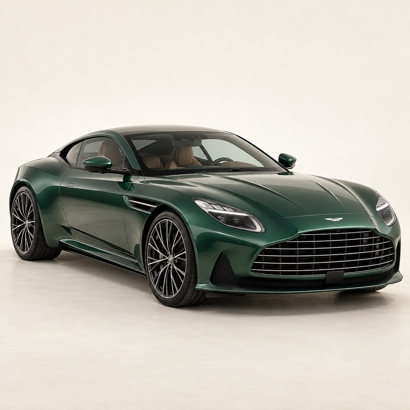 Aston Martin — DB12 — AI-generated illustration