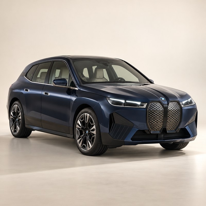 BMW — iX — رسم توضيحي مولد بالذكاء الاصطناعي