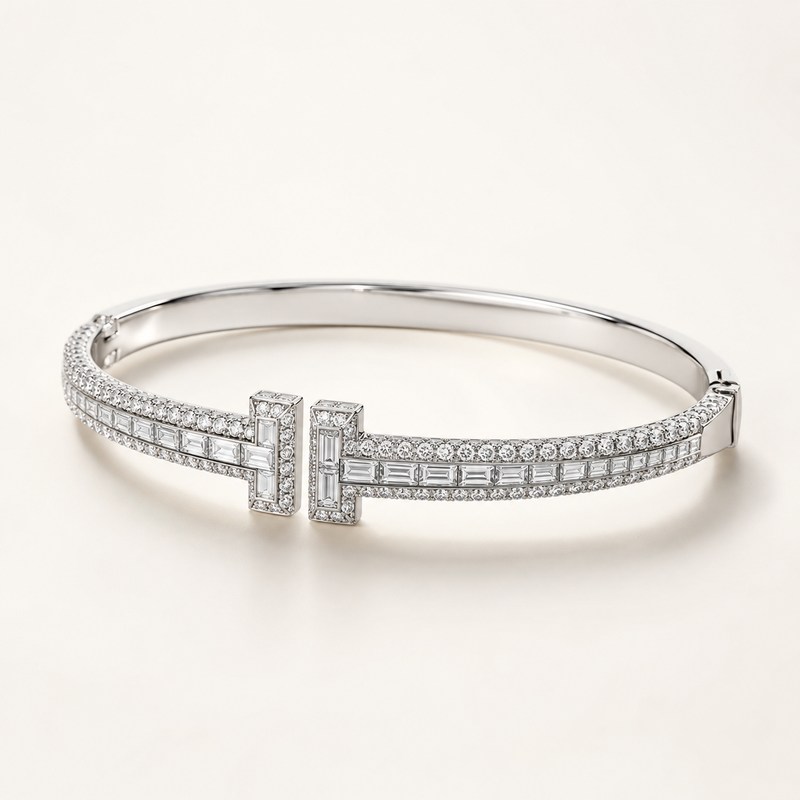 Tiffany & Co. — Tiffany T T1 Bangle — AI-generated illustration