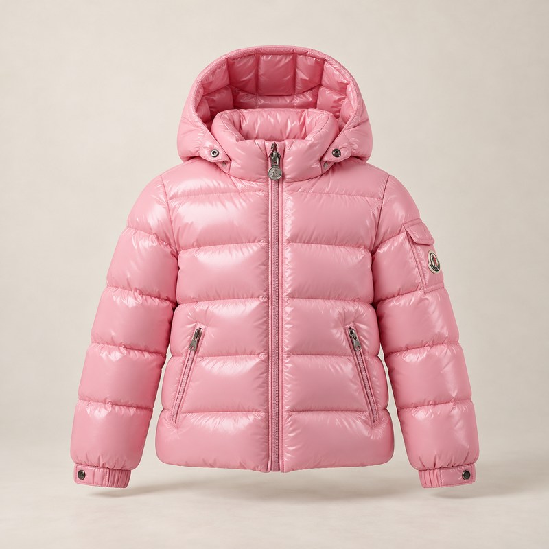Moncler — Bady Hooded Down Jacket — AI-generated illustration