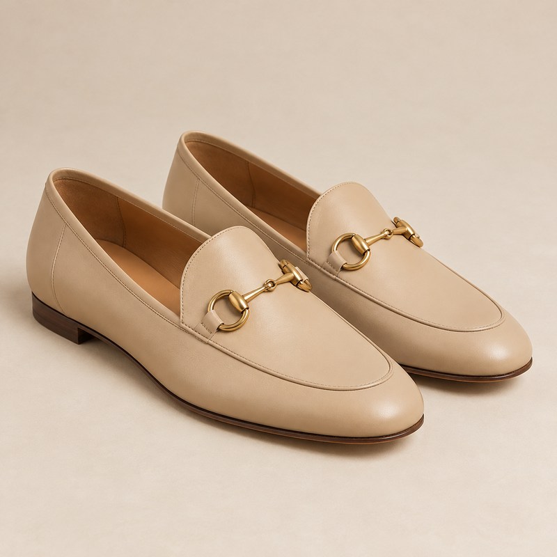 Gucci — Women's Gucci Jordaan loafer — AI-generated illustration