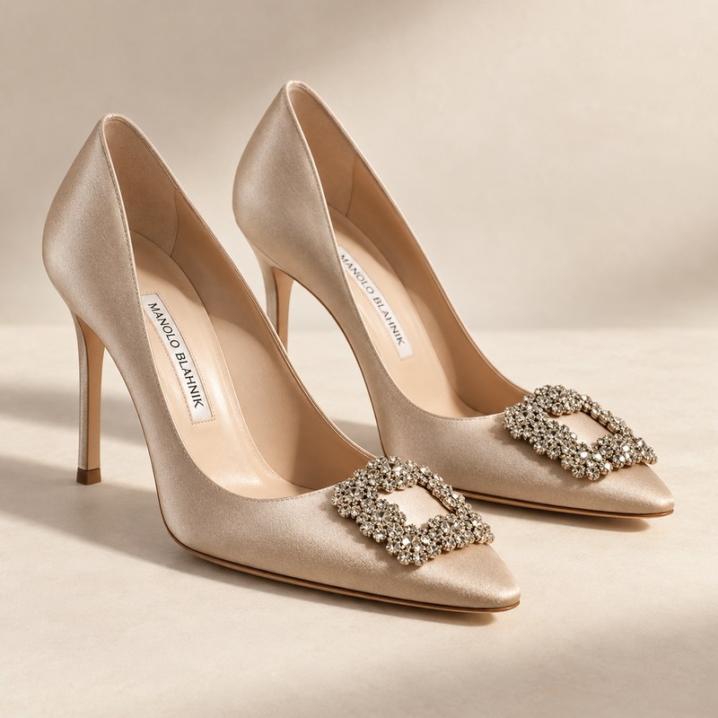 Manolo Blahnik — Hangisi — AI-generated illustration