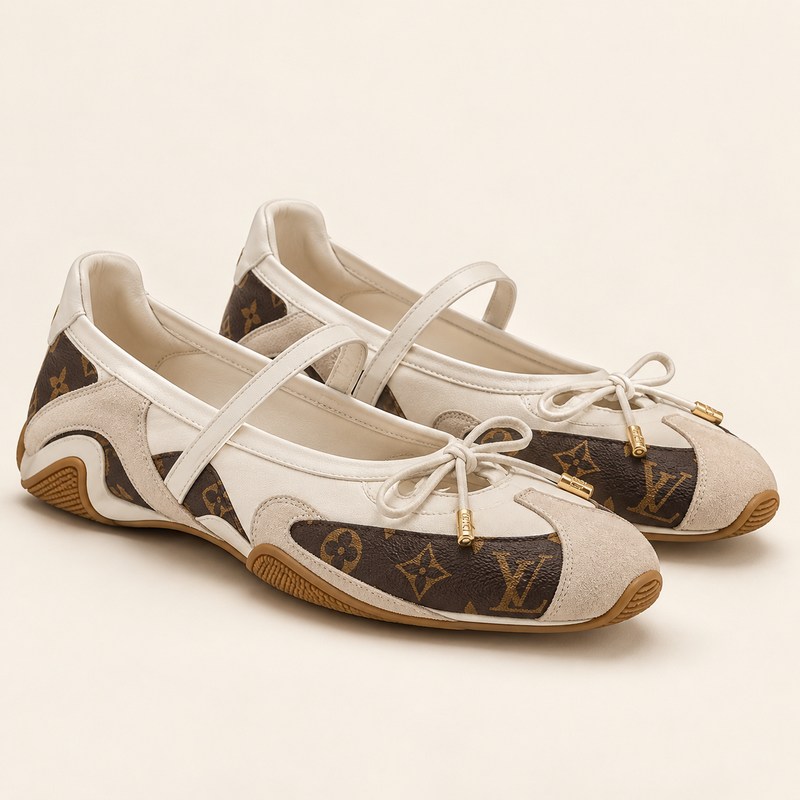 LV Sneakerina — KI-generierte Illustration